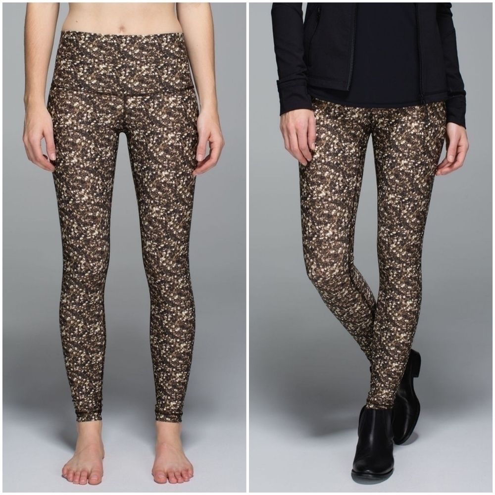 Lululemon Shine Tight (Roll Down) size 8 NWT